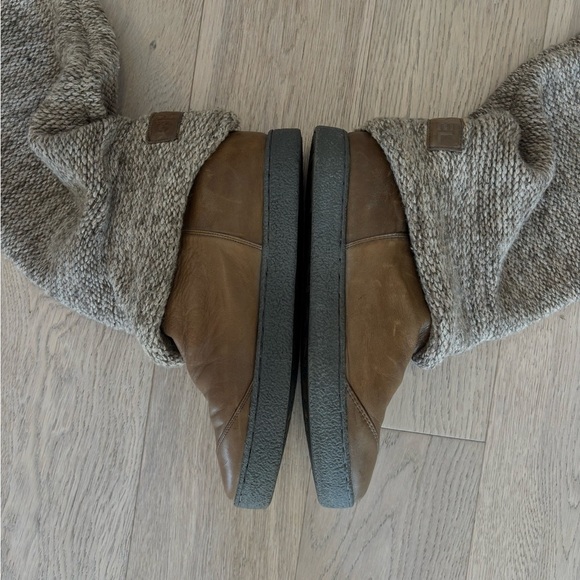 Chanel Rare Women’s High Wool And Leather Boots - Picture 8 of 9